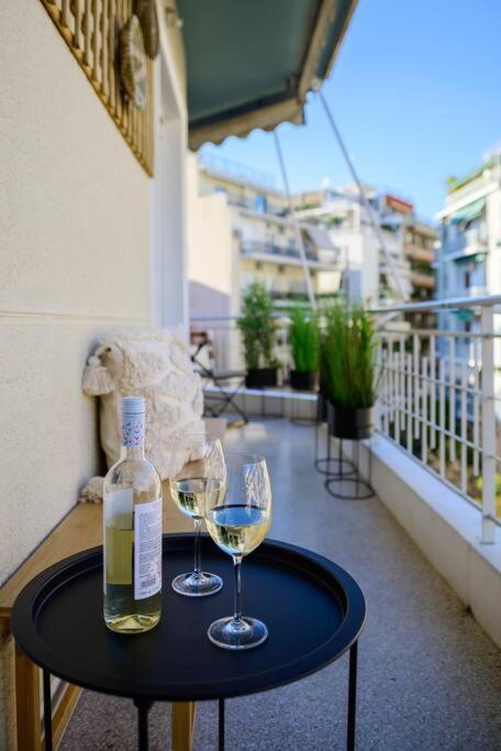 Boho Luxury 2 Bedroom Apartment, Acropolis Museum View 雅典 外观 照片