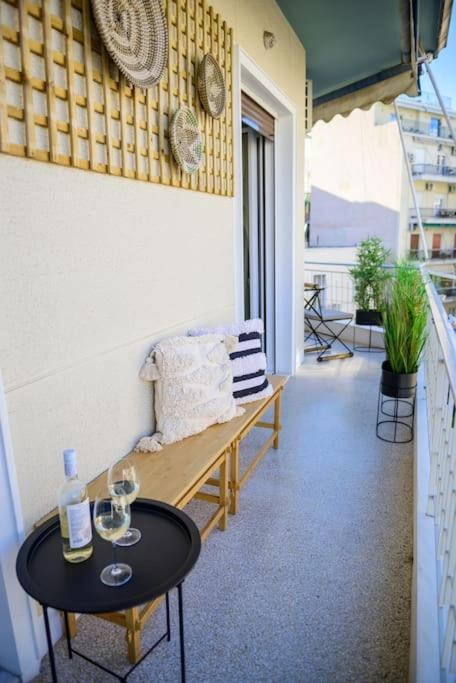 Boho Luxury 2 Bedroom Apartment, Acropolis Museum View 雅典 外观 照片