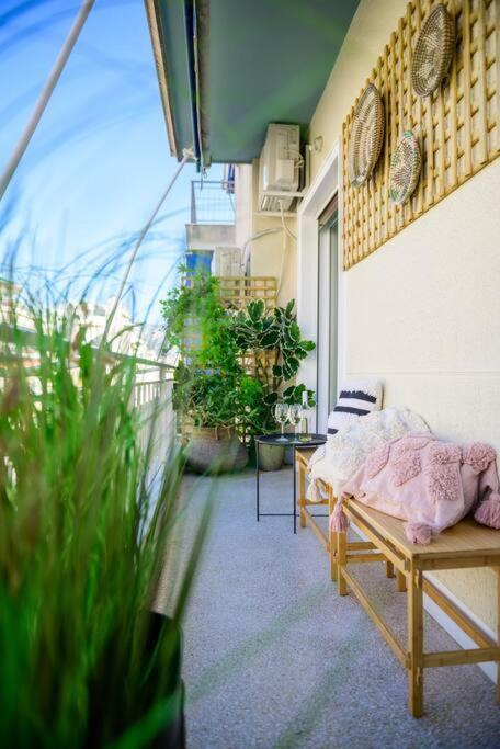 Boho Luxury 2 Bedroom Apartment, Acropolis Museum View 雅典 外观 照片