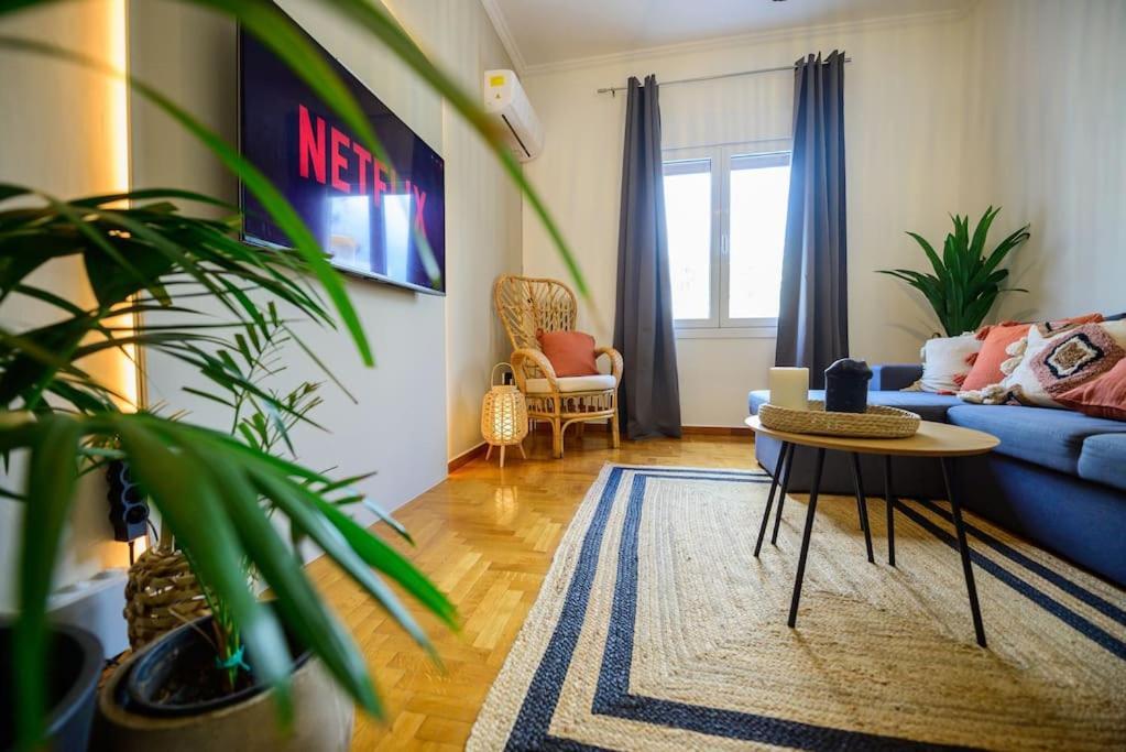 Boho Luxury 2 Bedroom Apartment, Acropolis Museum View 雅典 外观 照片